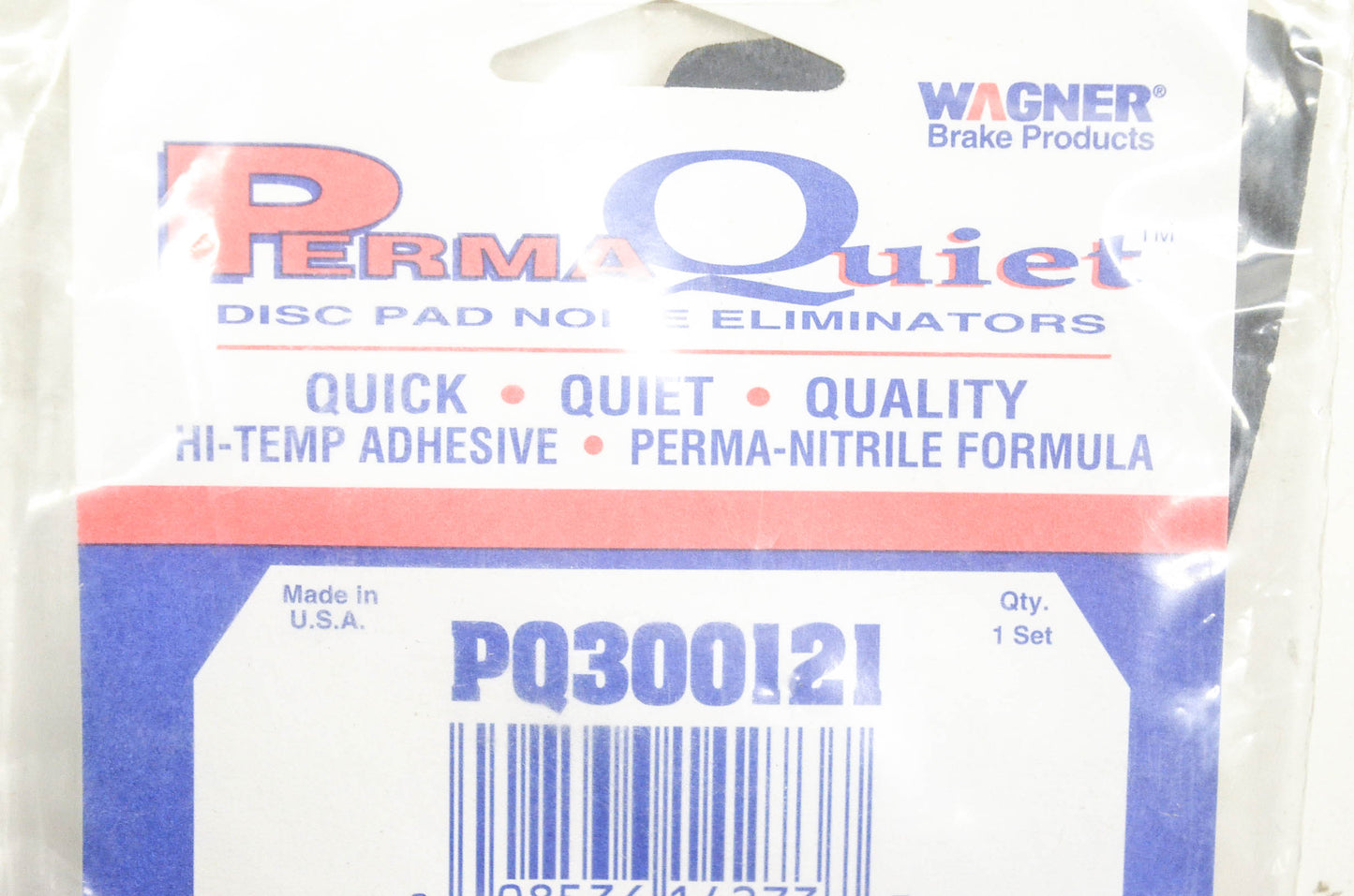 Wagner PQ300121 Perma Quiet Disc Brake Shim Kit NOS
