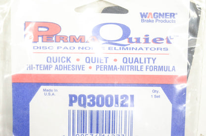 Wagner PQ300121 Perma Quiet Disc Brake Shim Kit NOS