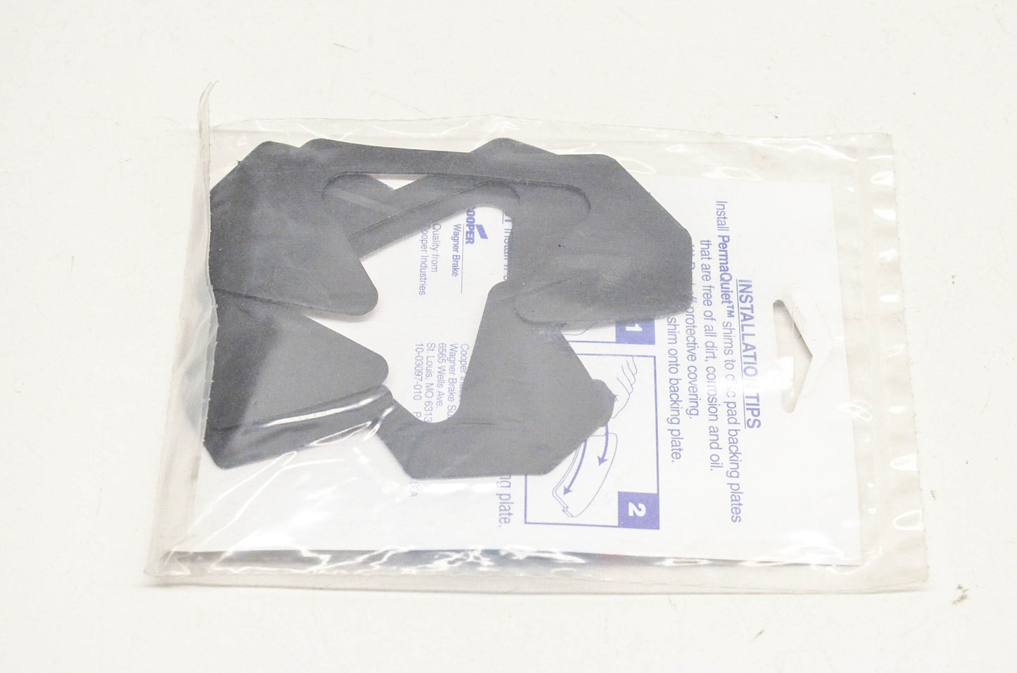 Wagner PQ300123 Perma Quiet Disc Brake Shim Kit NOS