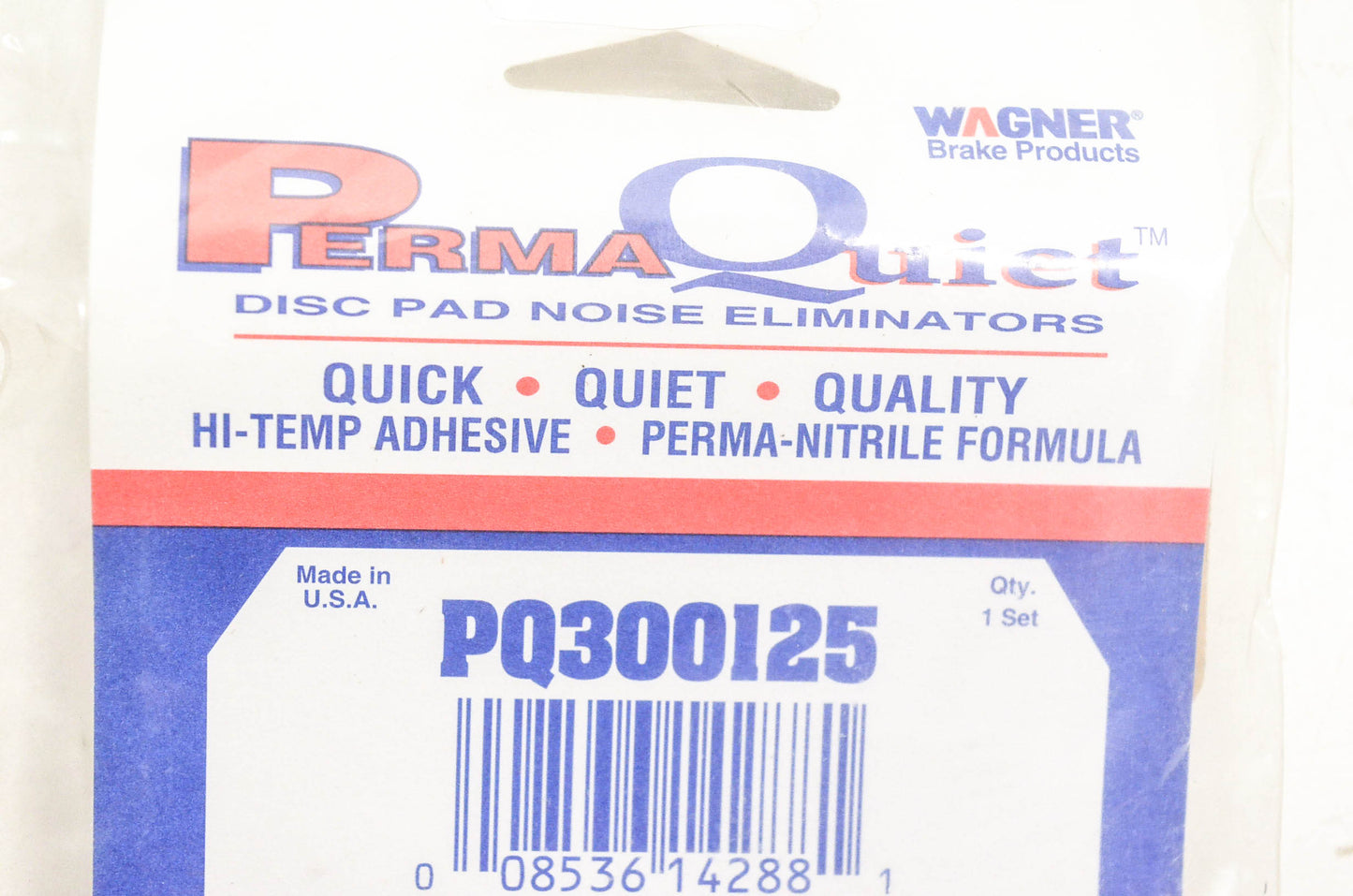 Wagner PQ300125 Perma Quiet Disc Brake Shim Kit NOS