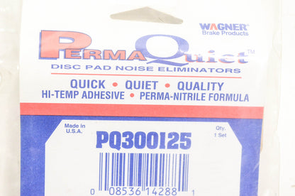 Wagner PQ300125 Perma Quiet Disc Brake Shim Kit NOS