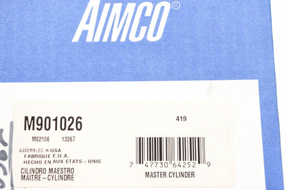 Aimco M901026, M82106, 13267 Master Cylinder Assembly NOS