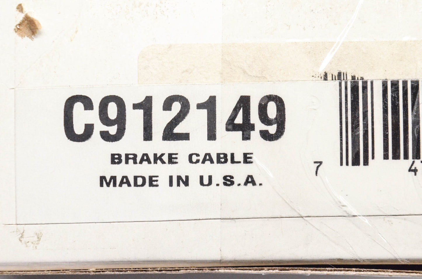 Aftermarket C912149 Brake Cable Kit NOS