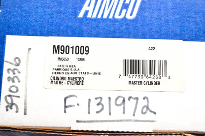 Aimco M901009, M85053, 13355 Master Cylinder Assembly NOS