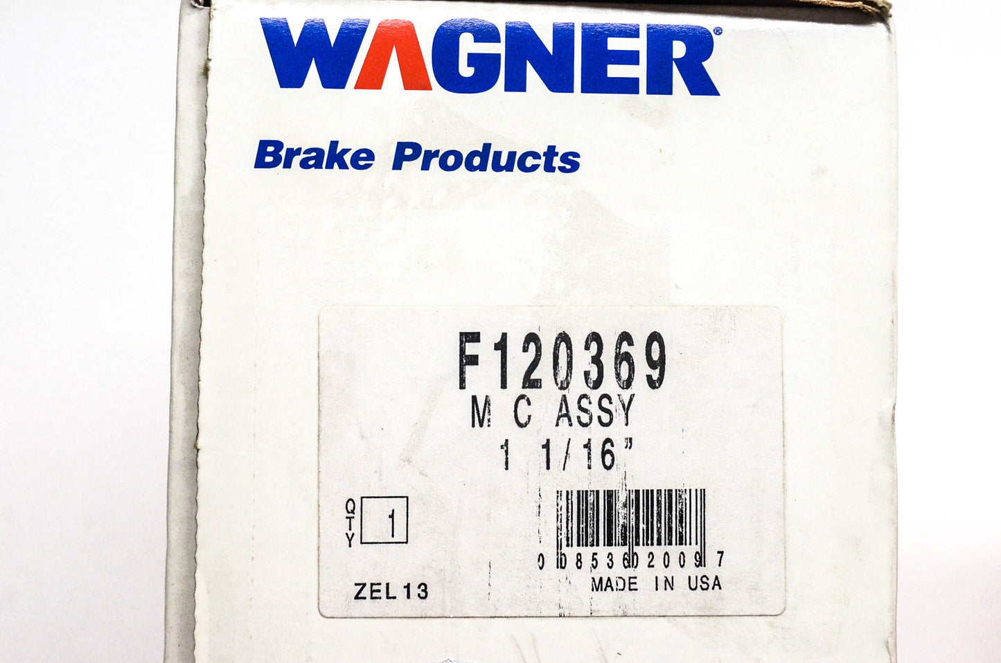 Wagner F120369, FF120497 Master Cylinder Kit NOS