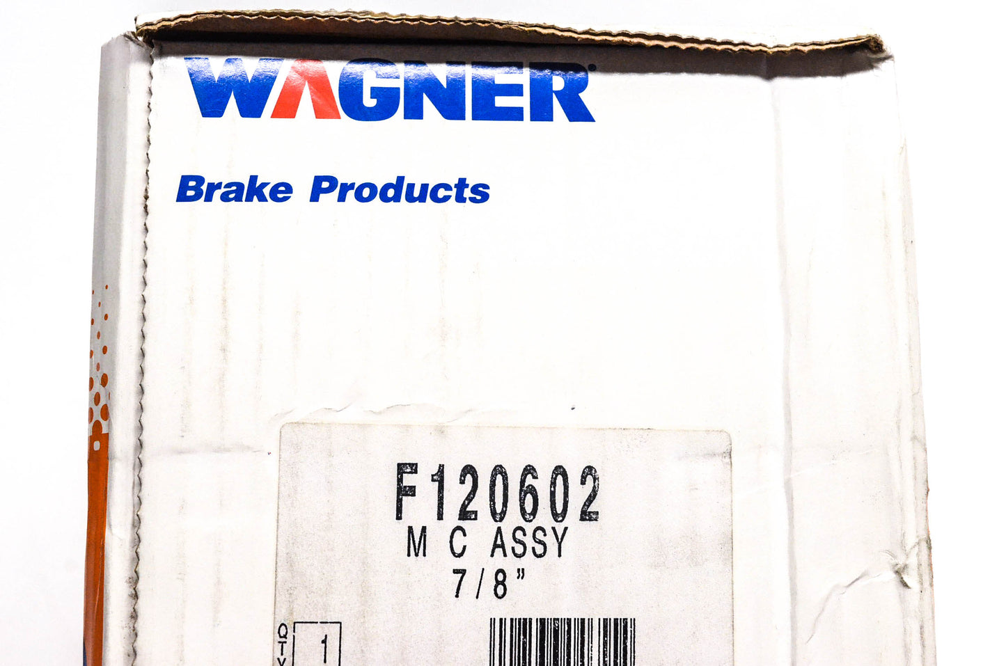 Wagner F120602, FF122052 Master Cylinder Assembly NOS