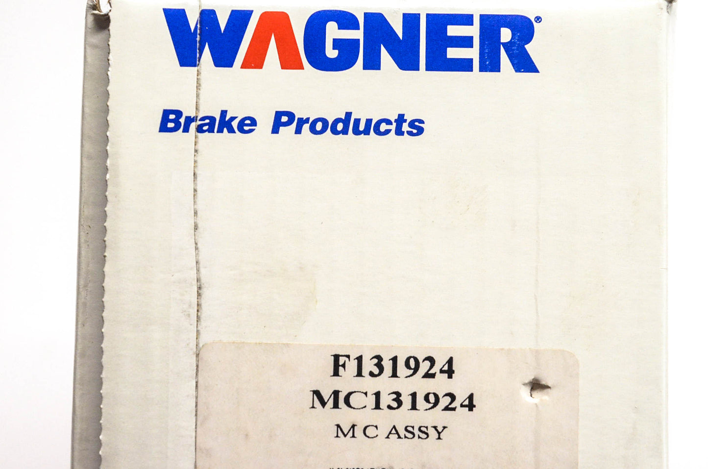 Wagner F131924, MC131924 Master Cylinder Assembly NOS