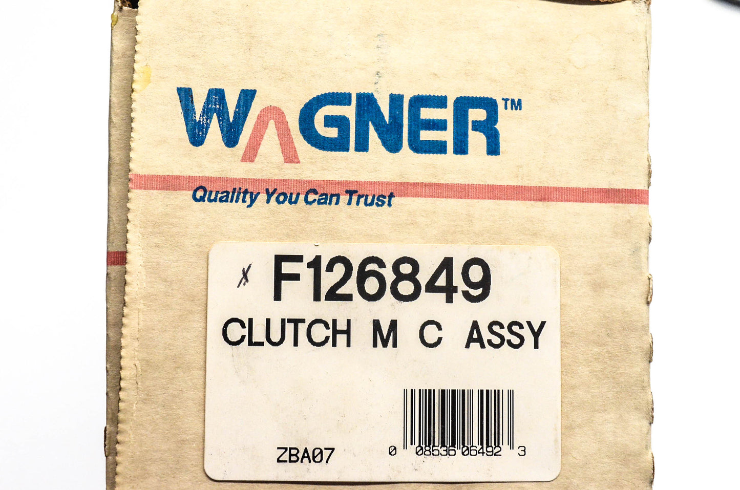 Wagner F126849 Clutch Master Cylinder Kit NOS