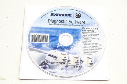 Evinrude 763724 Diagnostic Software Version 2.0.1.2 CDRom