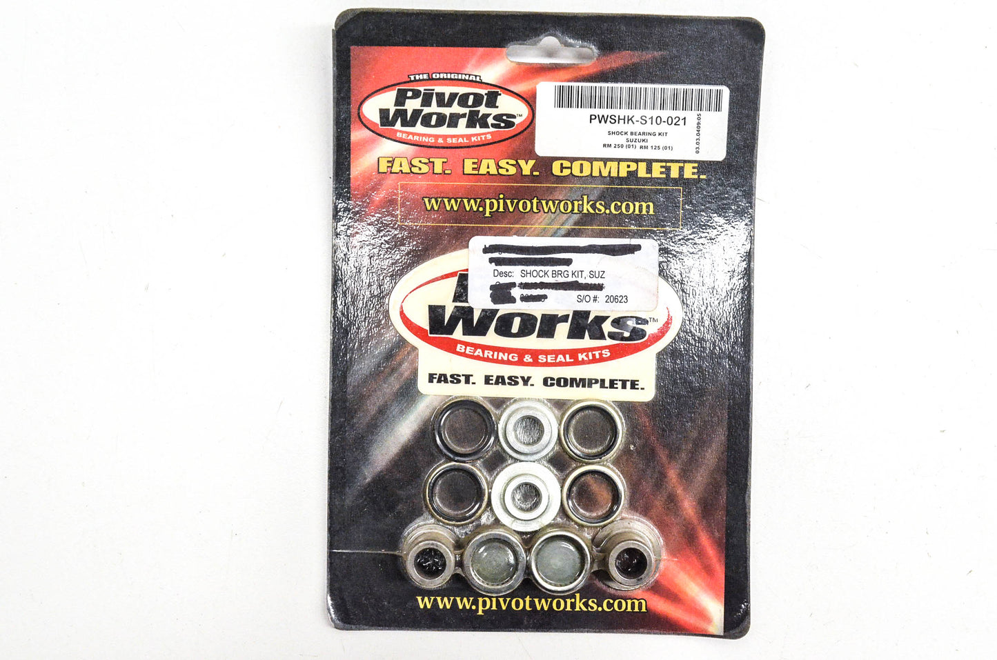 Pivot Works PWSHK-S10-021 Shock Bearing Kit NOS