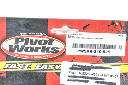Pivot Works PWSAK-S19-521 Swingarm Bearing Kit NOS