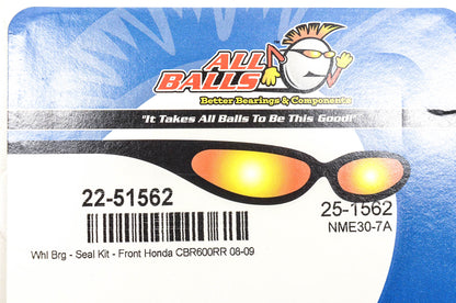 All Balls 22-51562, 25-1562 Wheel Bearing Seal Kit NOS