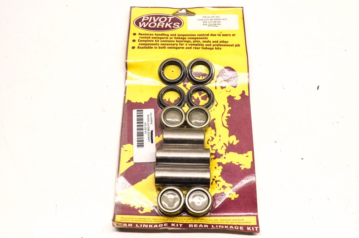 Pivot Works PWLK-S07-021, LK-S07-021 Linkage Bearing Kit NOS