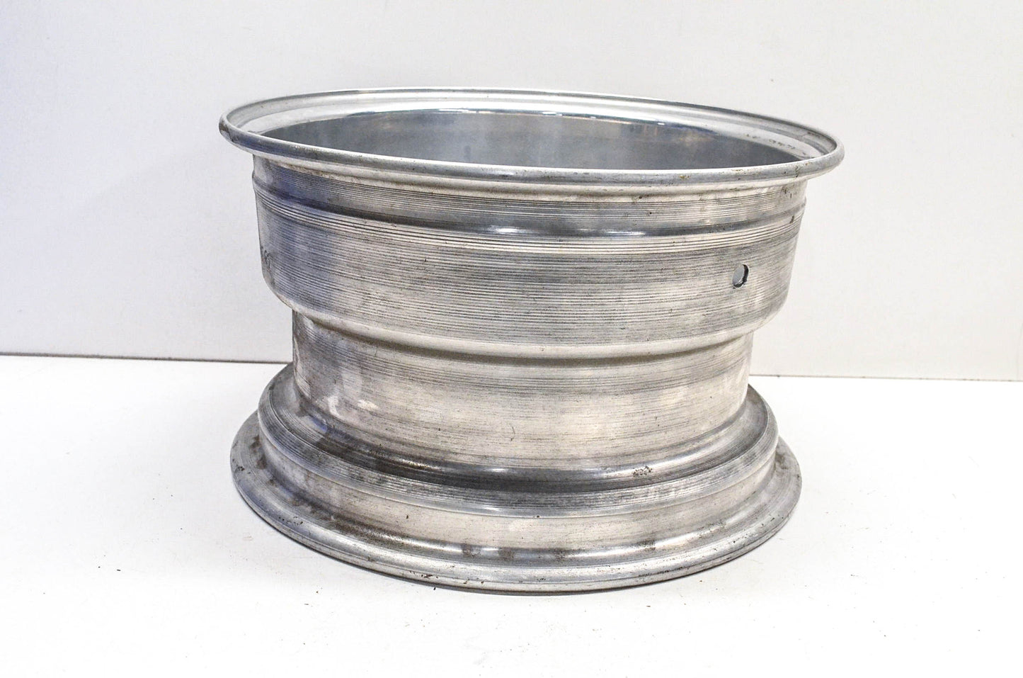 Aftermarket 7x12 Deep Offset 4 Bolt Silver Rear Wheel Rim