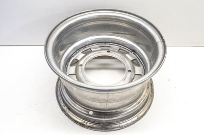 Aftermarket 7x12 Shallow Offset 4 Bolt Silver Rear Wheel Rim