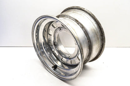 Aftermarket 7x12 Shallow Offset 4 Bolt Silver Front Wheel Rim