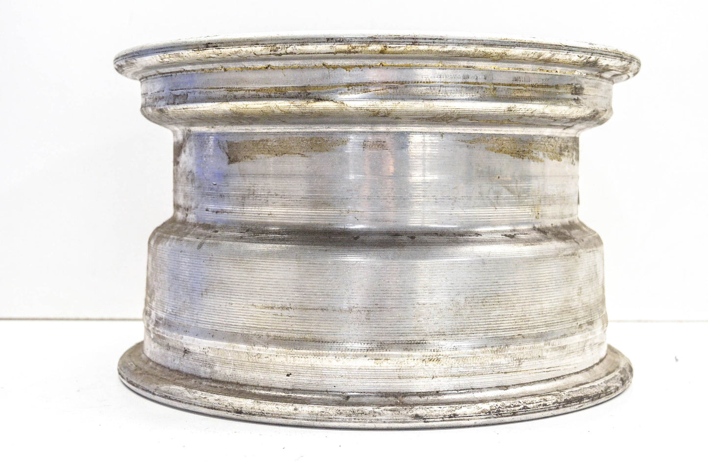 Aftermarket 7x12 Shallow Offset 4 Bolt Silver Front Wheel Rim