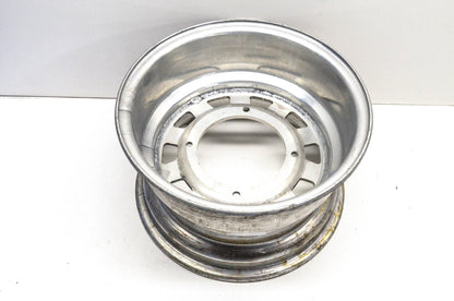 Aftermarket 7x12 Shallow Offset 4 Bolt Silver Front Wheel Rim