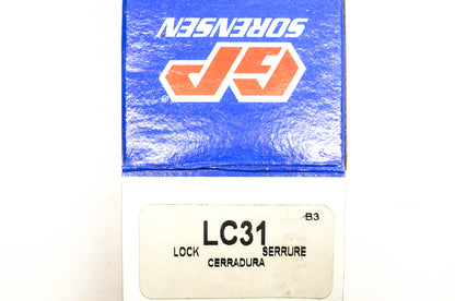 GP Sorensen LC31 Lock NOS
