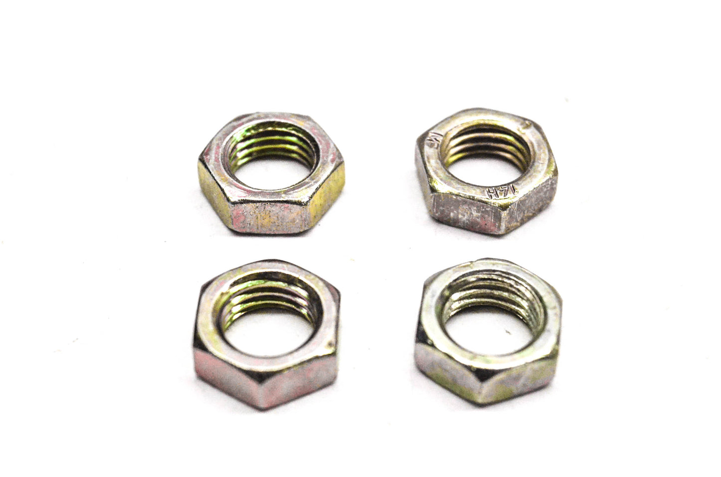 Aftermarket 250100016 Lefthand 10mm Hex Jam Nuts Qty 4 NOS