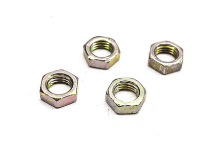 Aftermarket 250100016 Lefthand 10mm Hex Jam Nuts Qty 4 NOS