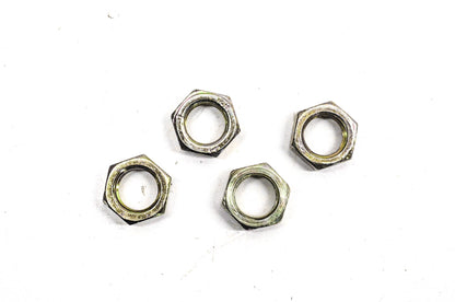 Aftermarket 250100016 Lefthand 10mm Hex Jam Nuts Qty 4 NOS