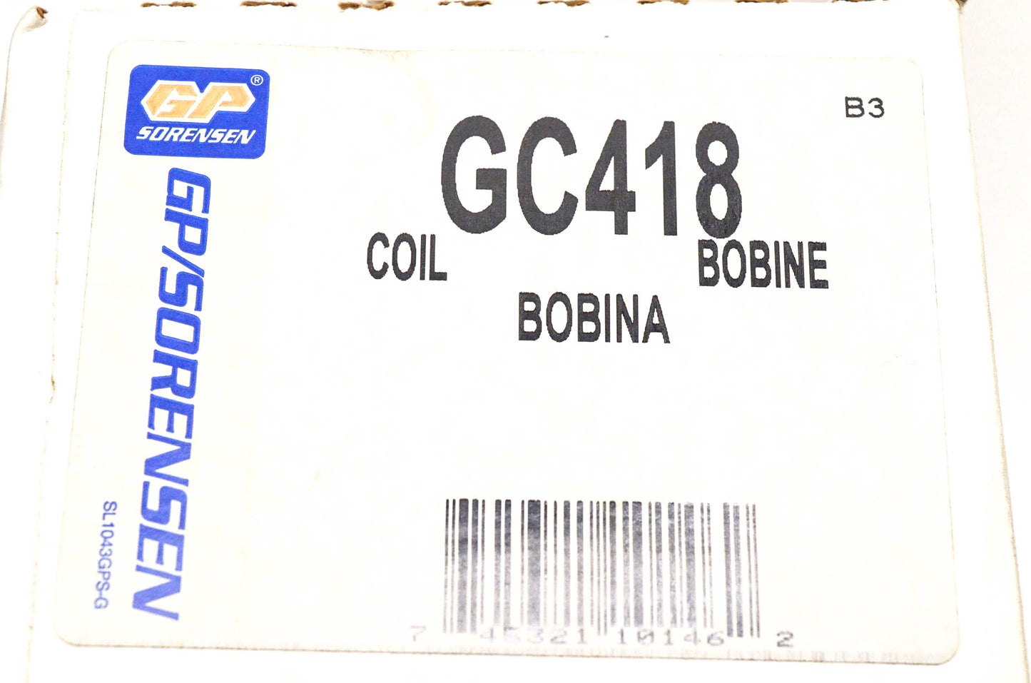 GP Sorensen GC418 Coil NOS