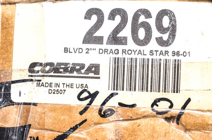 Cobra 2269 Muffler Pipe Kit NOS