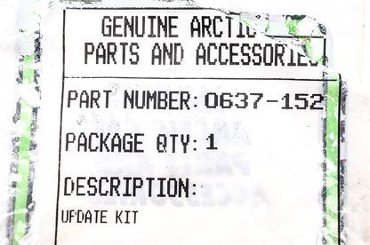 New OEM Arctic Cat 0637-152 Washer Update Kit NOS