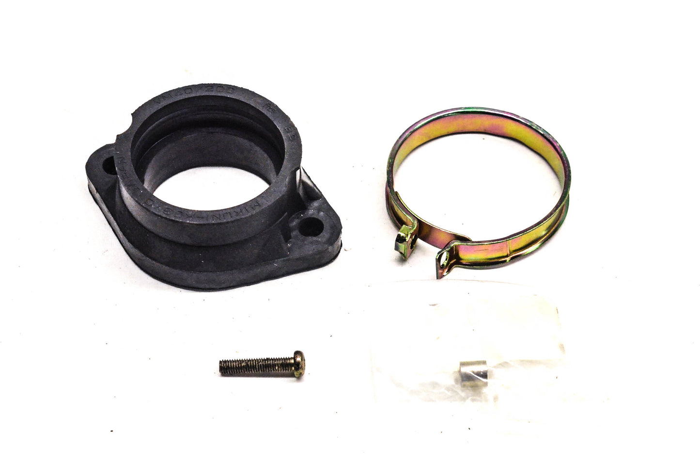 New OEM Arctic Cat 0670-198 Carburetor Flange With Clamp Kit NOS
