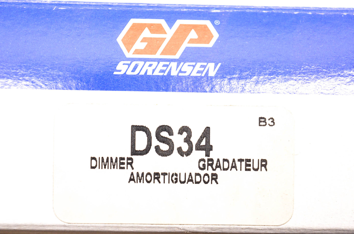 GP Sorensen DS34 Dimmer NOS