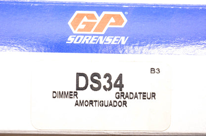 GP Sorensen DS34 Dimmer NOS