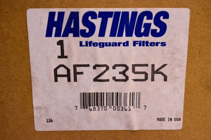 Hastings AF235K Air Filter NOS