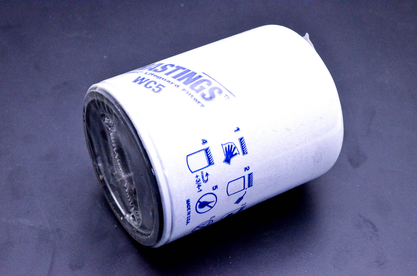 Hastings WC5 Oil Filter NOS