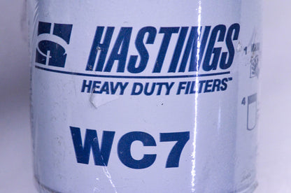 Hastings WC7 Oil Filter NOS