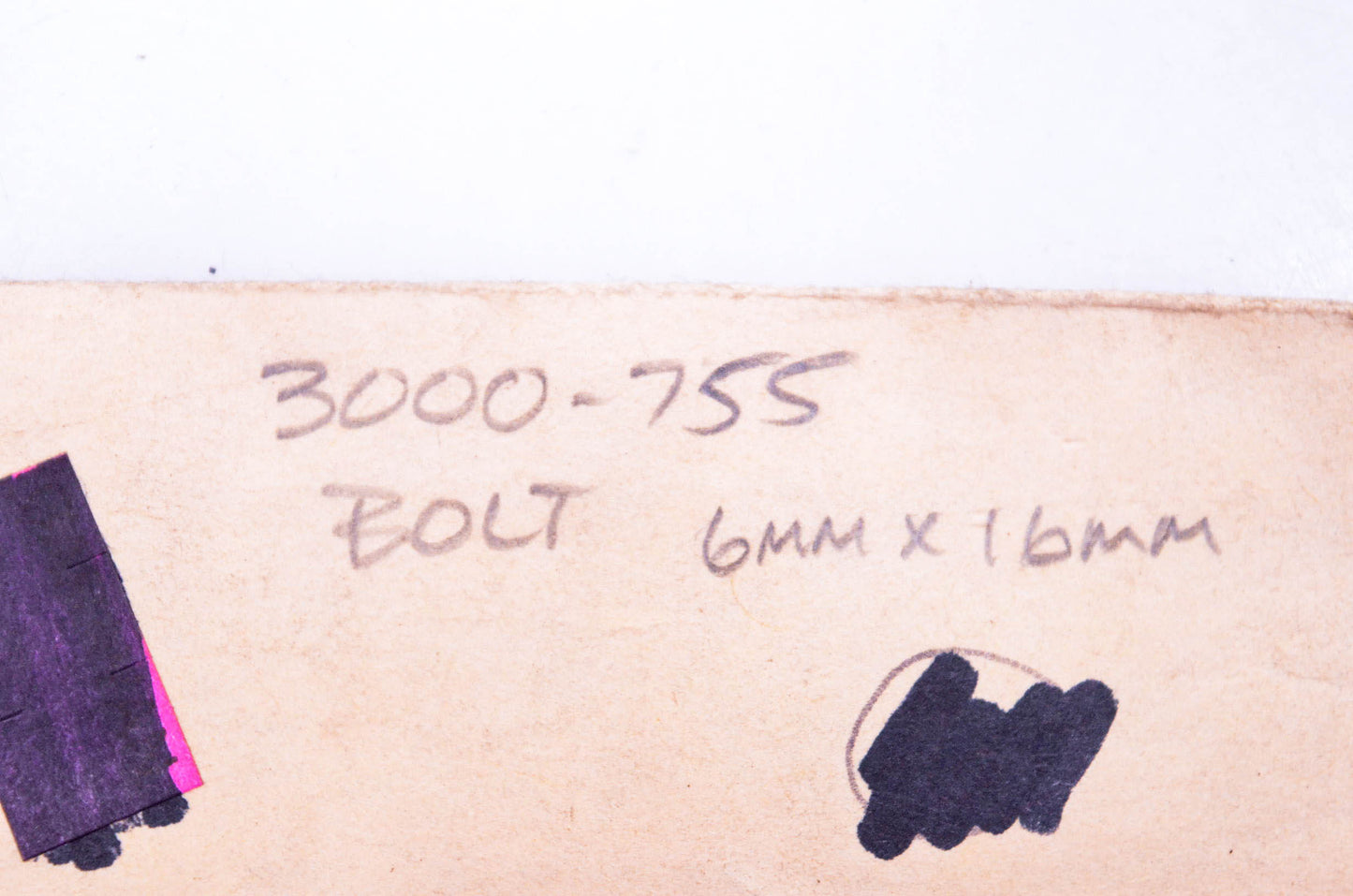 New OEM Arctic Cat 3000-755 Bolt 6x16mm NOS