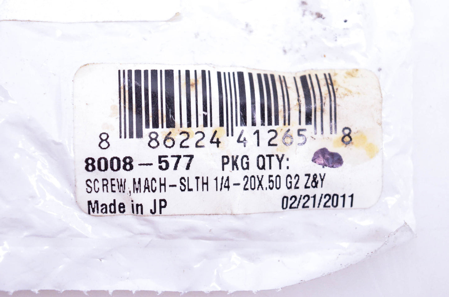 New OEM Arctic Cat 8008-577 Screws Qty 2 NOS