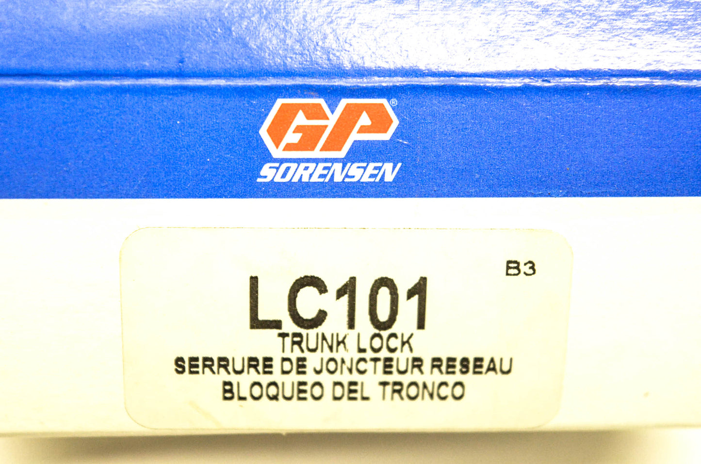 GP Sorensen LC101 Trunk Lock Kit NOS
