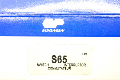 GP Sorensen S65 Ignition Switch NOS