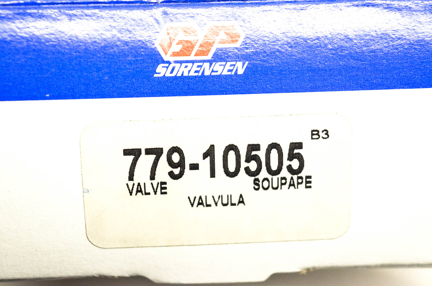 GP Sorensen 779-10505 Valve NOS