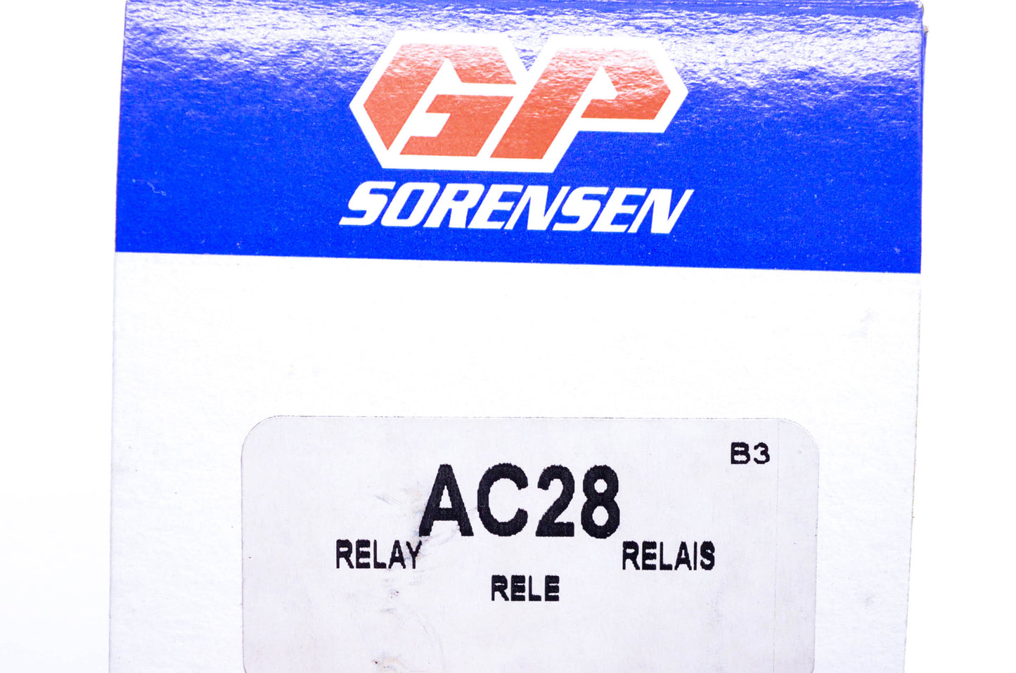 GP Sorensen AC28, AC-28 Relay NOS