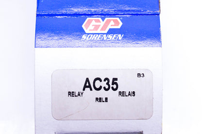 GP Sorensen AC35, AC-35 Relay NOS