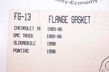 Filko FG-13, 800-1023G Flange Gasket NOS