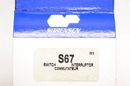 GP Sorensen S67 Switch NOS