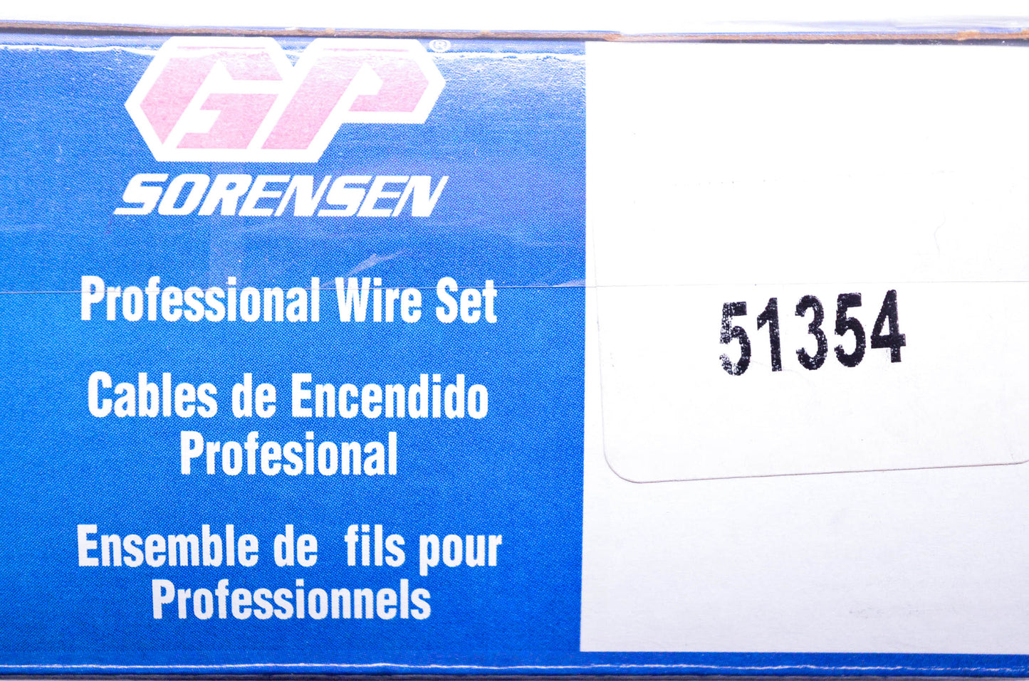 GP Sorensen 51354 Spark Plug Wire Kit NOS