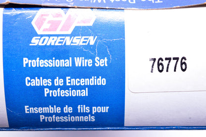 GP Sorensen 76776 Spark Plug Wire Kit NOS