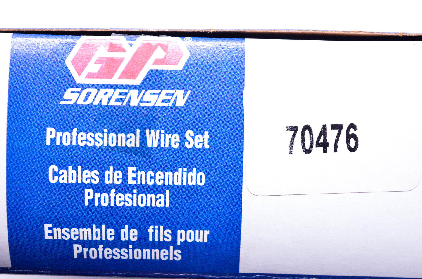 GP Sorensen 70476 Spark Plug Wire Kit NOS