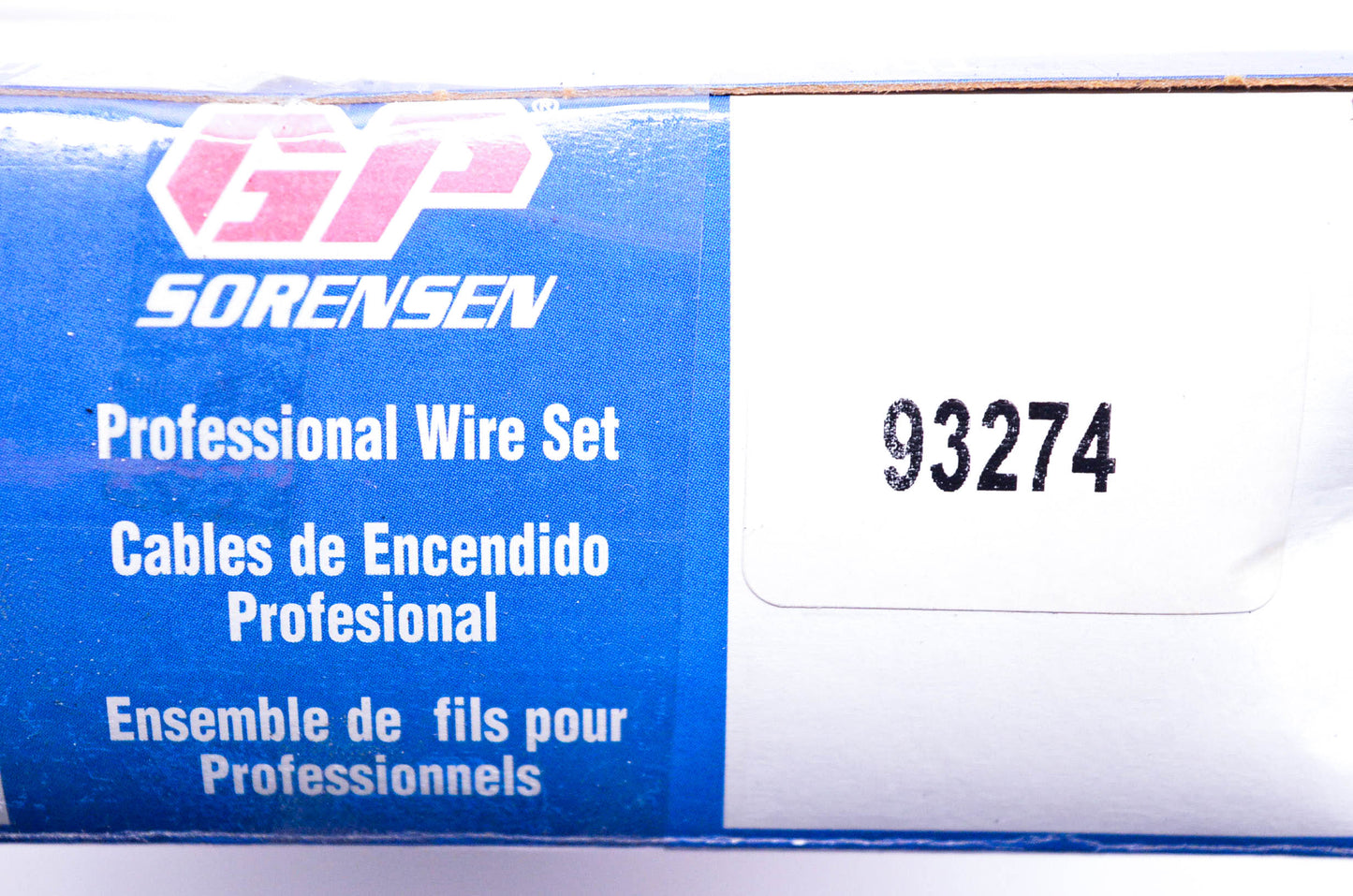 GP Sorensen 93274 Spark Plug Wire Kit NOS