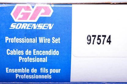 GP Sorensen 97574 Spark Plug Wire Kit NOS