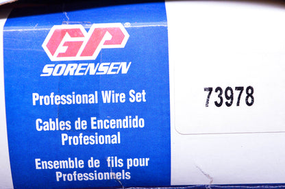 GP Sorensen 73978 Spark Plug Wire Kit NOS